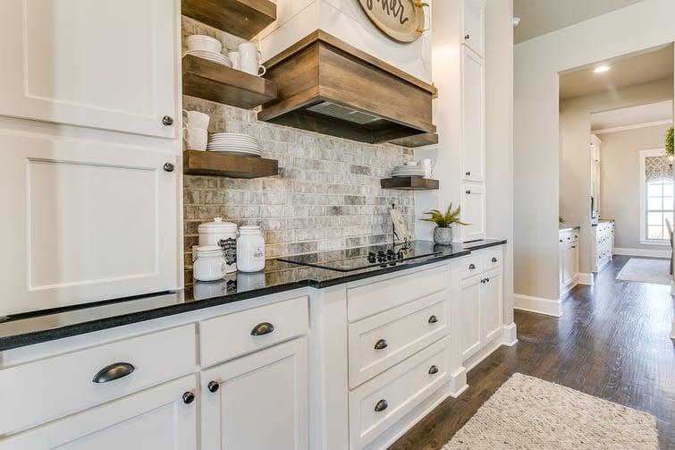 John Houston Homes, Midlothian Home Builder, New Homes for Sale, kitchen design, farmhouse