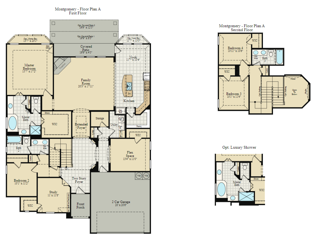 FLOOR PLAN The Montgomery