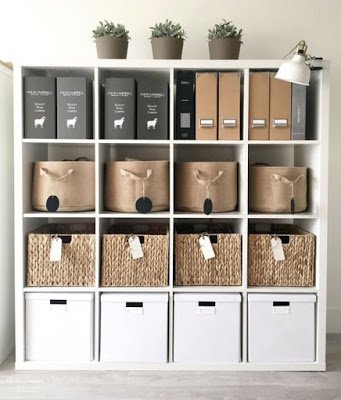 Storage + Style: 3 Tips for Organized Home Office Storage - Zin Home